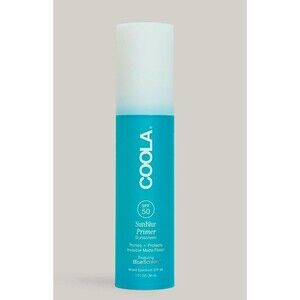 COOLA SUNBLUR PRIMER SPF 50  + Coola Lip Balm FULL SIZE NIB